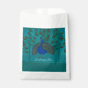 Sachets En Papier Le paon