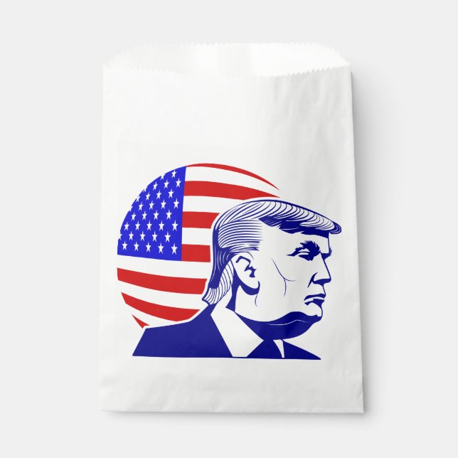 Sachets En Papier le président américain donald trump (Devant)