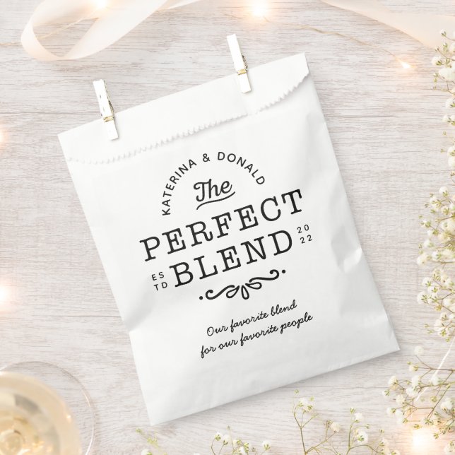 Sachets En Papier Le Sac De Faveur De Mariage Parfait (Coupé)