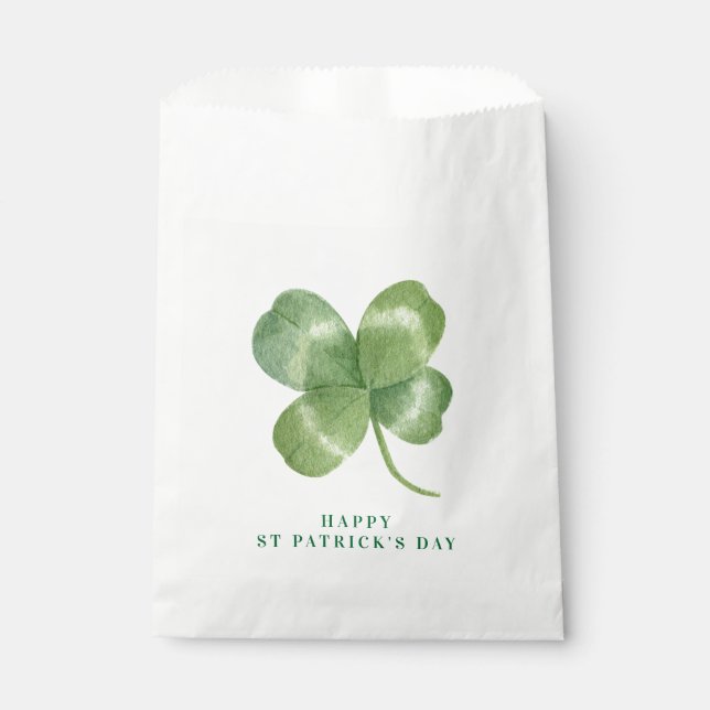 Sachets En Papier Leprechaun Couple | Saint Patrick's Day (Devant)