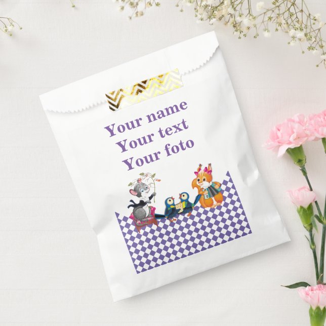 Sachets En Papier Les souris et les écureuils jouent un concert (Scellé)