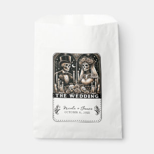Sachets En Papier LES SQUELETTES DU TAROT DU MARIAGE Mariée & Marié
