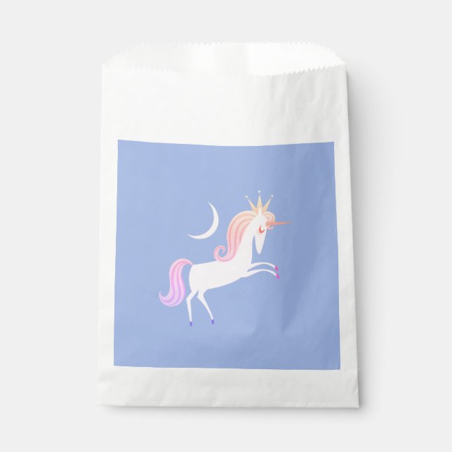 Sachets En Papier licorne magique (Devant)
