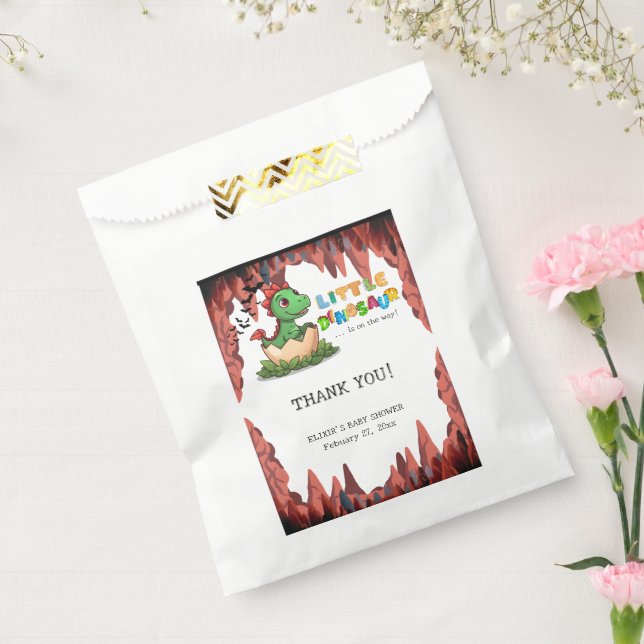 Sachets En Papier Little Dinosaur Is on the Way (Scellé)