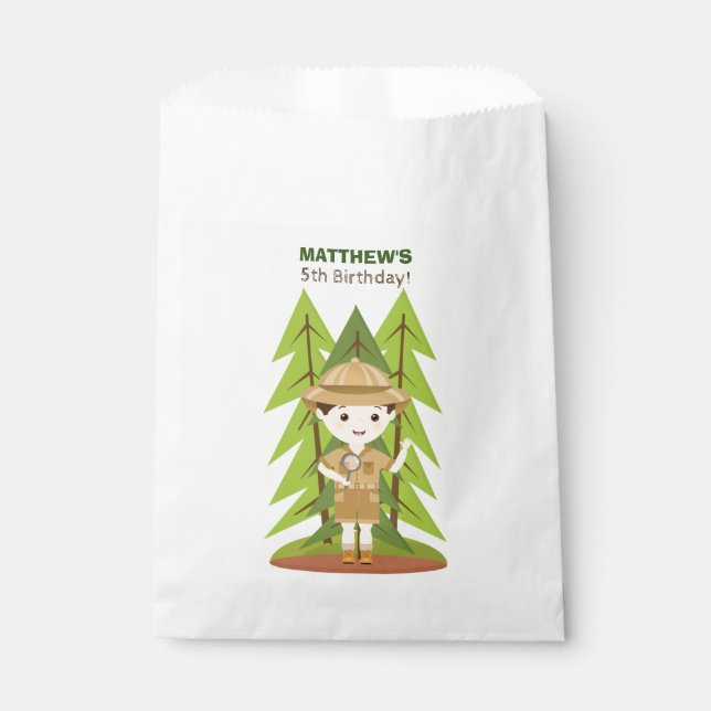 Sachets En Papier Little Explorer (Devant)