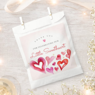 Sachets En Papier Little Sweethee Février fête d'anniversaire