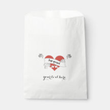 Livre blanc Mariage Favor Sac - Personnalisable