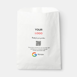 Sachets En Papier logo de l'entreprise de révision Google Scan QR re