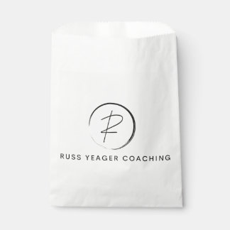Sachets En Papier Logo de signature de l'entraînement de Russ Yeager