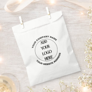 Sachets En Papier Logo d'entreprise