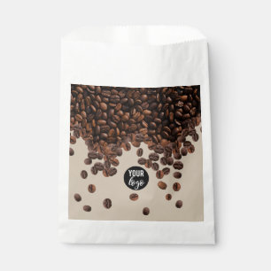 Sachets En Papier Logo Professionnel de Café Beans
