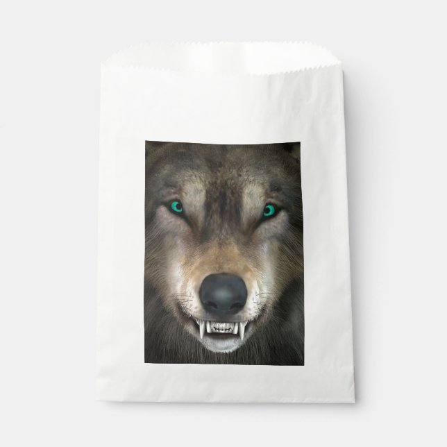 Sachets En Papier Loup (Devant)