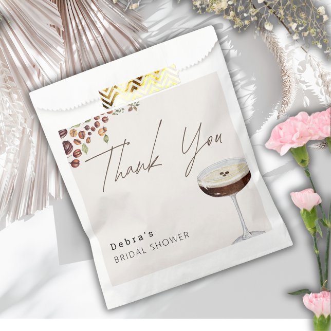 Sachets En Papier Love Is Brewing Mariage Moderne sous la Thème de C (Créateur téléchargé)