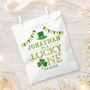 Sachets En Papier Lucky One St. Patrick's Day 1er anniversaire