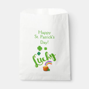 Sachets En Papier Lucky St. Patrick's Day Favor Sac