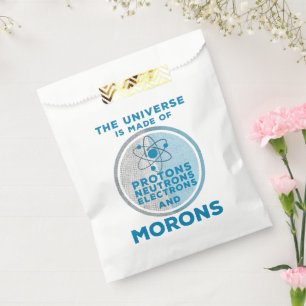 Sachets En Papier L'Univers est fait de crétins