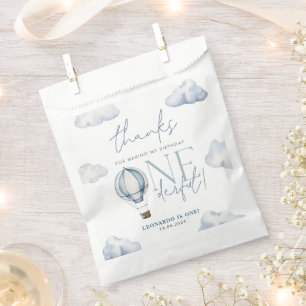 Sachets En Papier M. ONEderful Hot Air Ballon Boy 1er anniversaire B