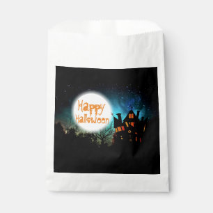 Sachets En Papier Maison hantée d'Halloween éffrayant