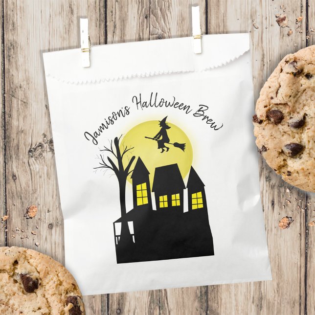 Sachets En Papier Maison hantée Éffrayant Halloween personnalisé (Créateur téléchargé)