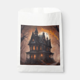Sachets En Papier Maison hantée Halloween 