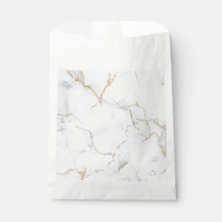 Sachets En Papier Marbre Pastel Pierre Parties scintillant texturée 