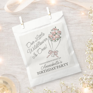 Sachets En Papier Marché aux fleurs roses Fraîches Fraîches Annivers