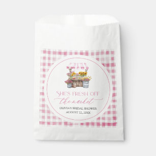 Sachets En Papier Marché des Fermiers Frais Mariage de Fille au Marc