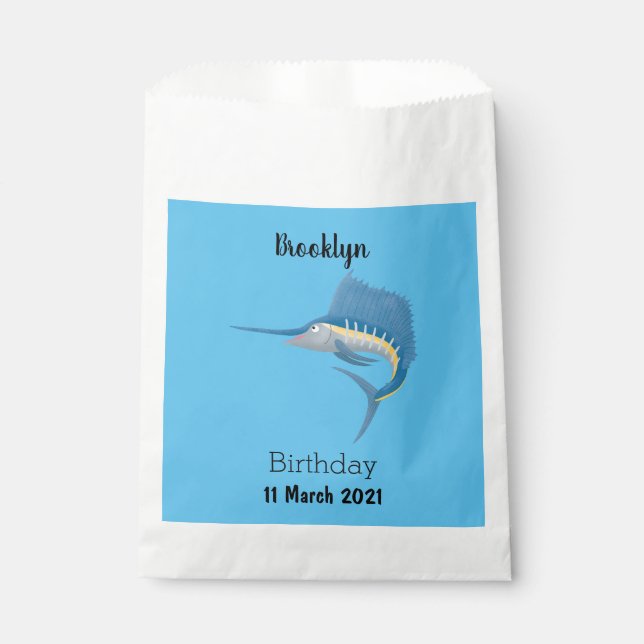 Sachets En Papier Marée de plaisance de l'espadon (Devant)