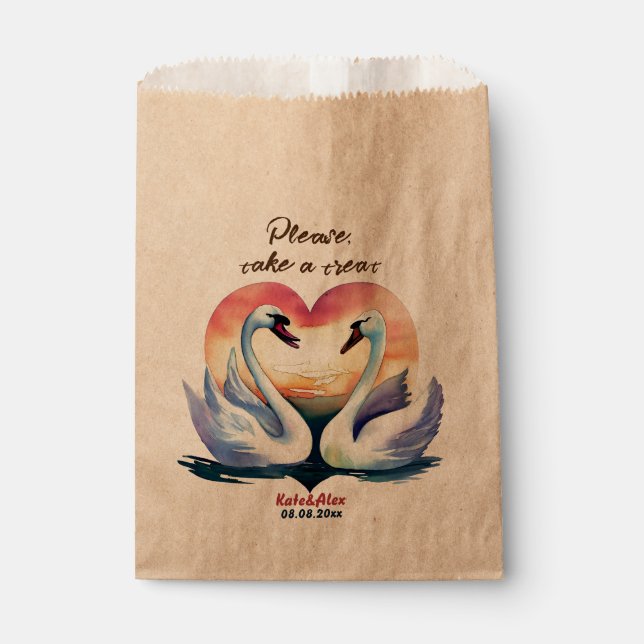 Sachets En Papier Mariage (Devant)