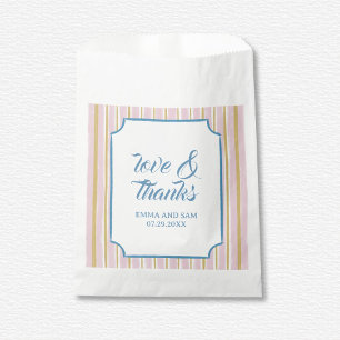 Sachets En Papier Mariage blanc Lotus