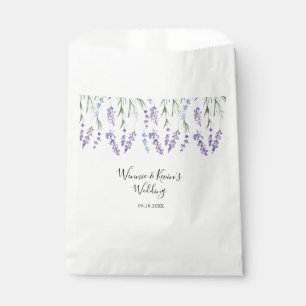 Sachets En Papier Mariage de la lavande de pays