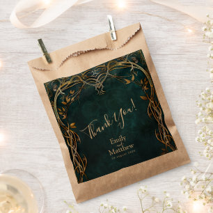 Sachets En Papier Mariage de la Majesté de la Terre du milieu