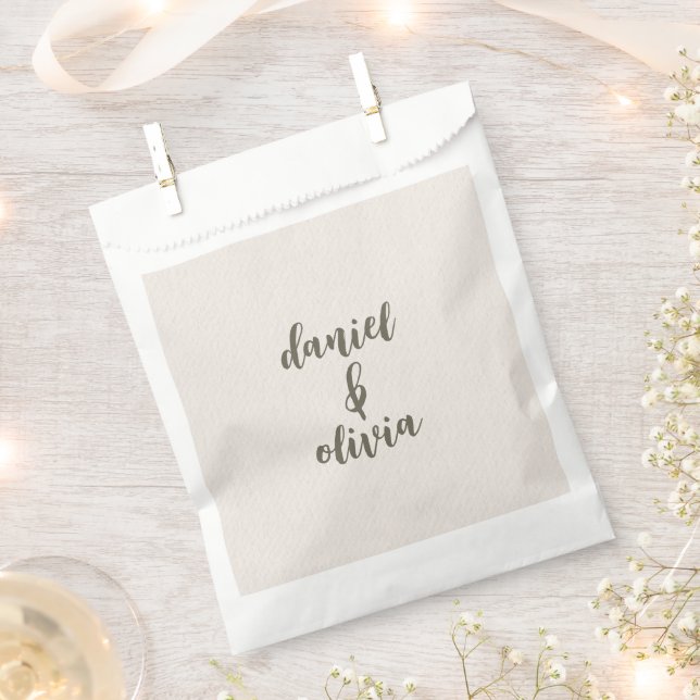 Sachets En Papier Mariage de marguerite couleur Pastel Retro (Coupé)