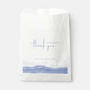 Sachets En Papier Mariage de Montagnes violettes