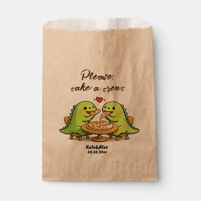 Sachets En Papier Mariage Drôle (Devant)