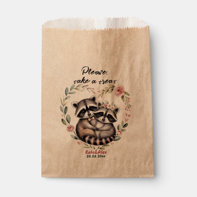 Sachets En Papier Mariage drôle (Devant)
