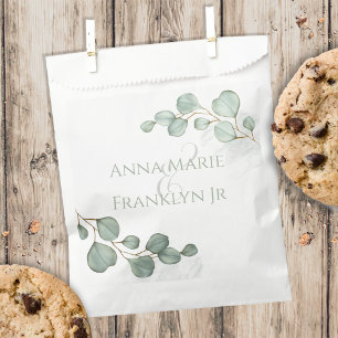Sachets En Papier Mariage Elegant Candy favorise la typographie clas