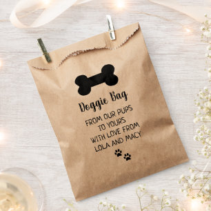 Sachets En Papier Mariage Favor Doggie Chien Treat Party Pet Adoptio