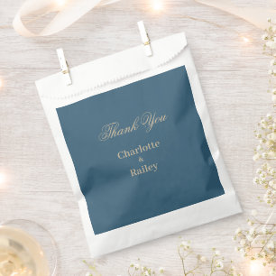 Sachets En Papier Mariage Floral Boho de la Marine