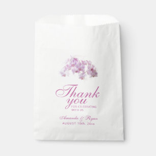 Sachets En Papier Mariage floral d'orchidée rose pâle