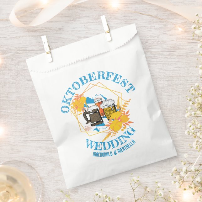 Sachets En Papier Mariage OKTOBERFEST (Coupé)