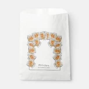 Sachets En Papier Mariage Rose orange