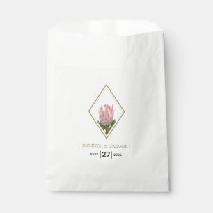 Sachets En Papier Mariage Russe King Protea