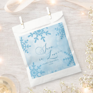 Sachets En Papier Mariage sous la neige Décoration hivernale pour Ba