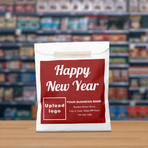 Sachets En Papier Marque d'affaires rouge, sac en papier du Nouvel A