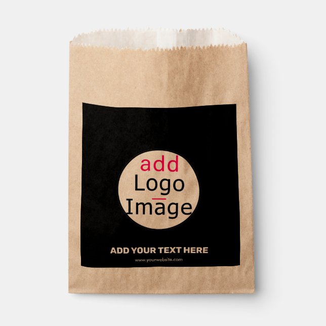 Sachets En Papier Marque personnalisée professionnelle moderne tenda (Devant)