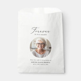 Sachets En Papier Mémoire d'amour Photo Funeral Memorial Seeds Packe