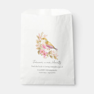Sachets En Papier Memorial Bird Seeds Funeral Keepsaké