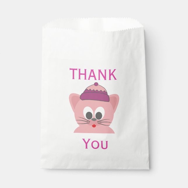 Sachets En Papier Merci (Devant)