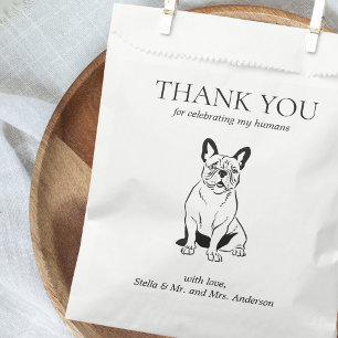 Sachets En Papier Merci Chien Traiter animal de compagnie dessin mar